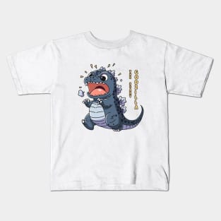 The scary godzilla Kids T-Shirt